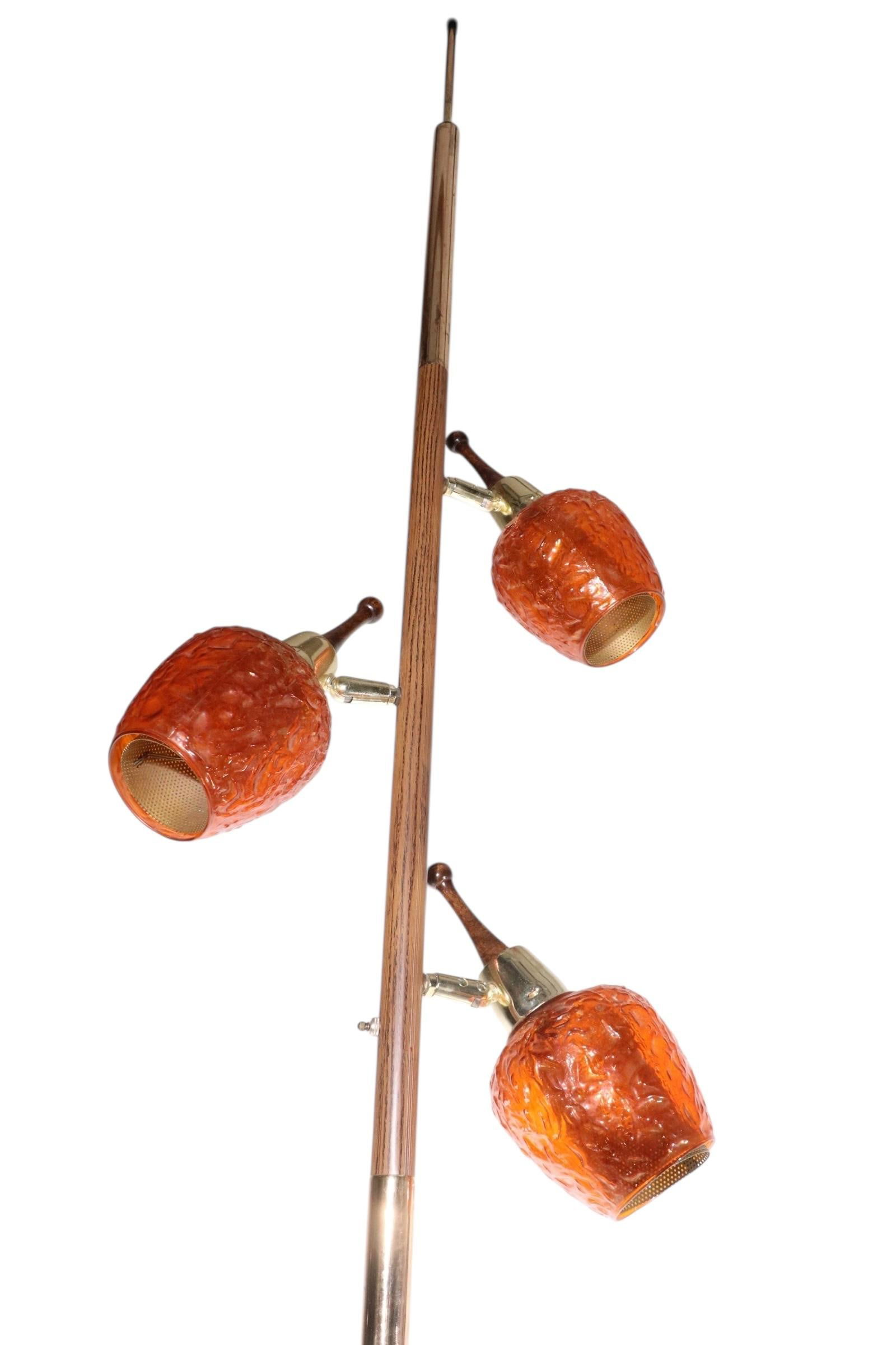 Mid Century Tension Pole Floor Lamp - 12