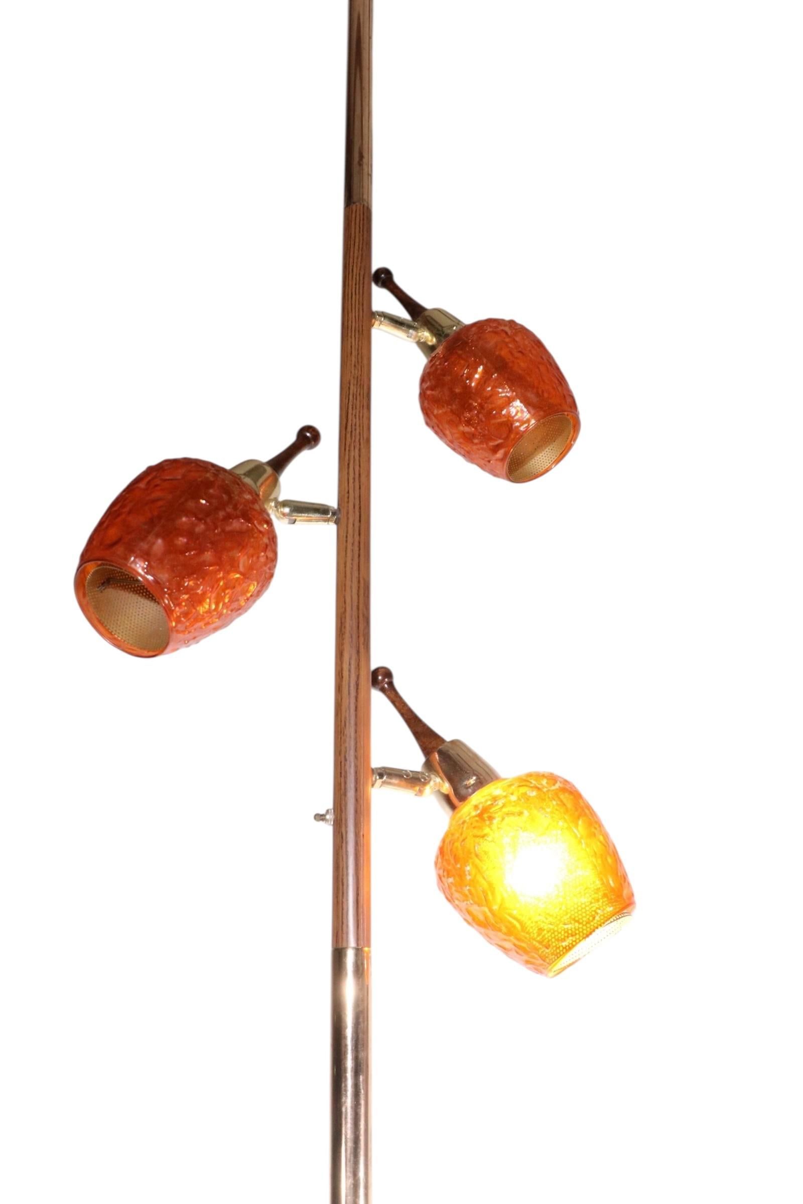 Mid Century Tension Pole Floor Lamp - 13