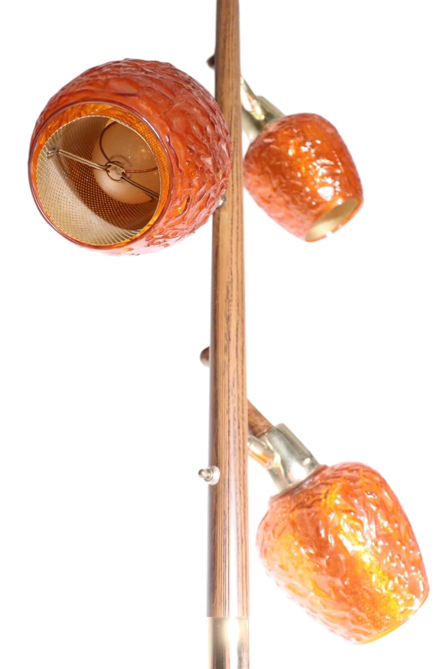 Mid Century Tension Pole Floor Lamp - 9