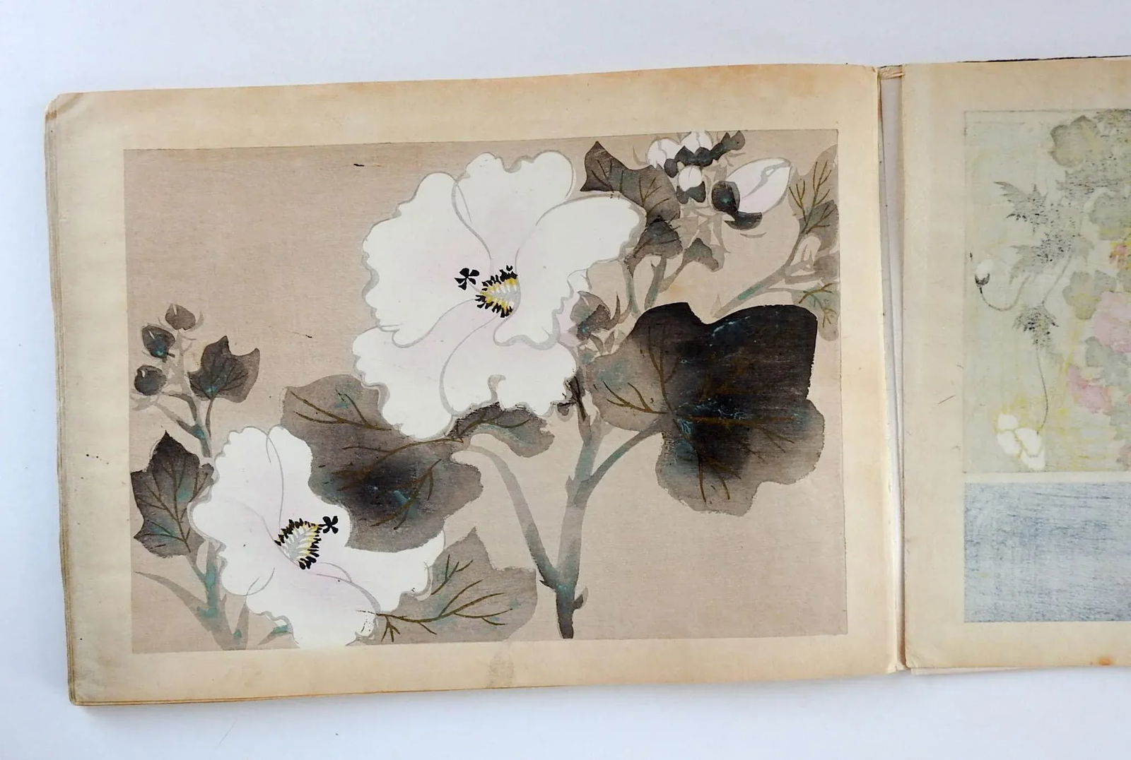 Vintage Bound Portfolio Japanese Block Prints - 6