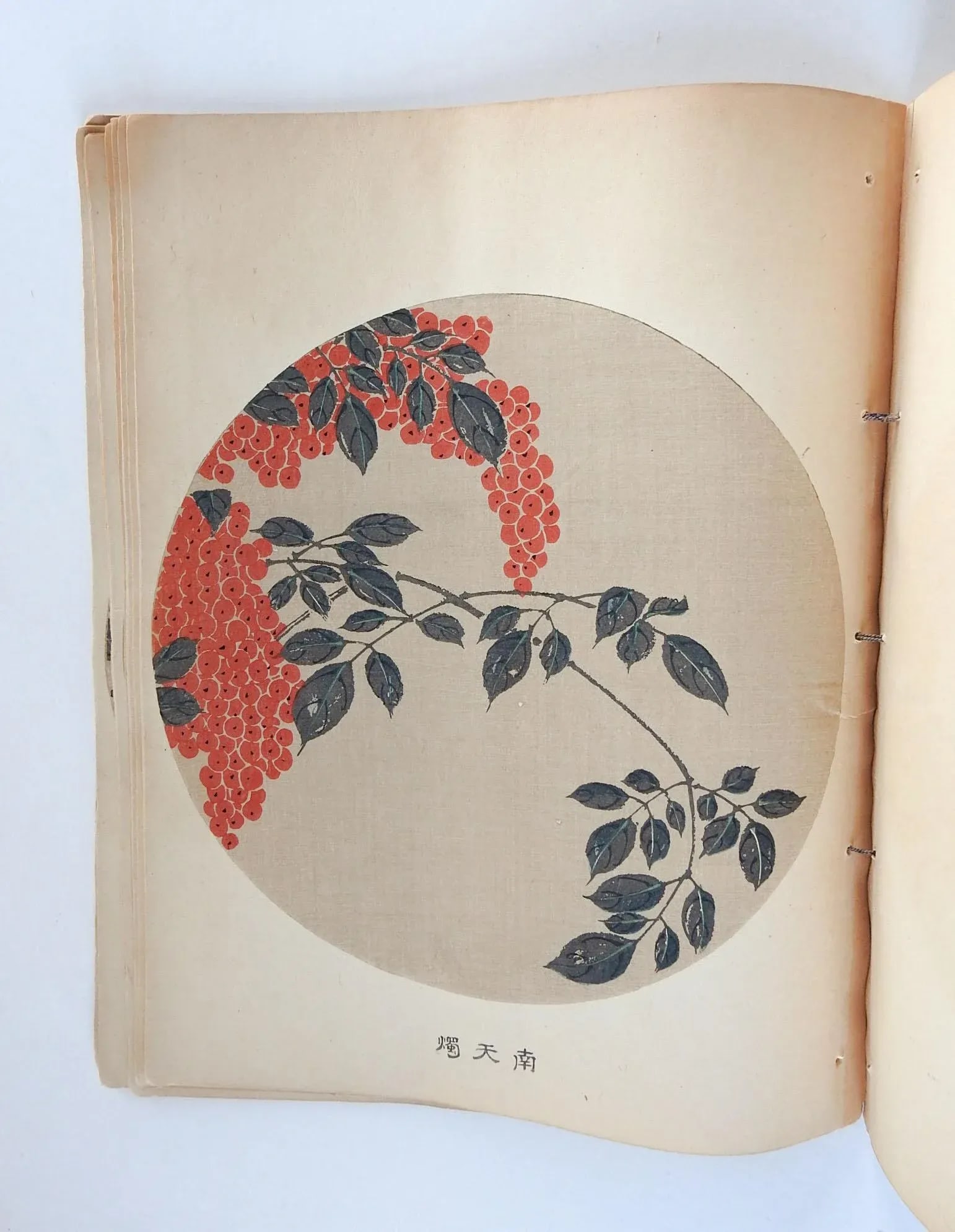 Vintage Bound Portfolio Japanese Block Prints - 6