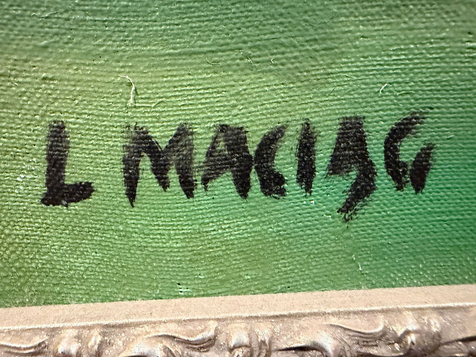 Horse and Carriage - Original Ludwik Maciag Oil Painting - 3