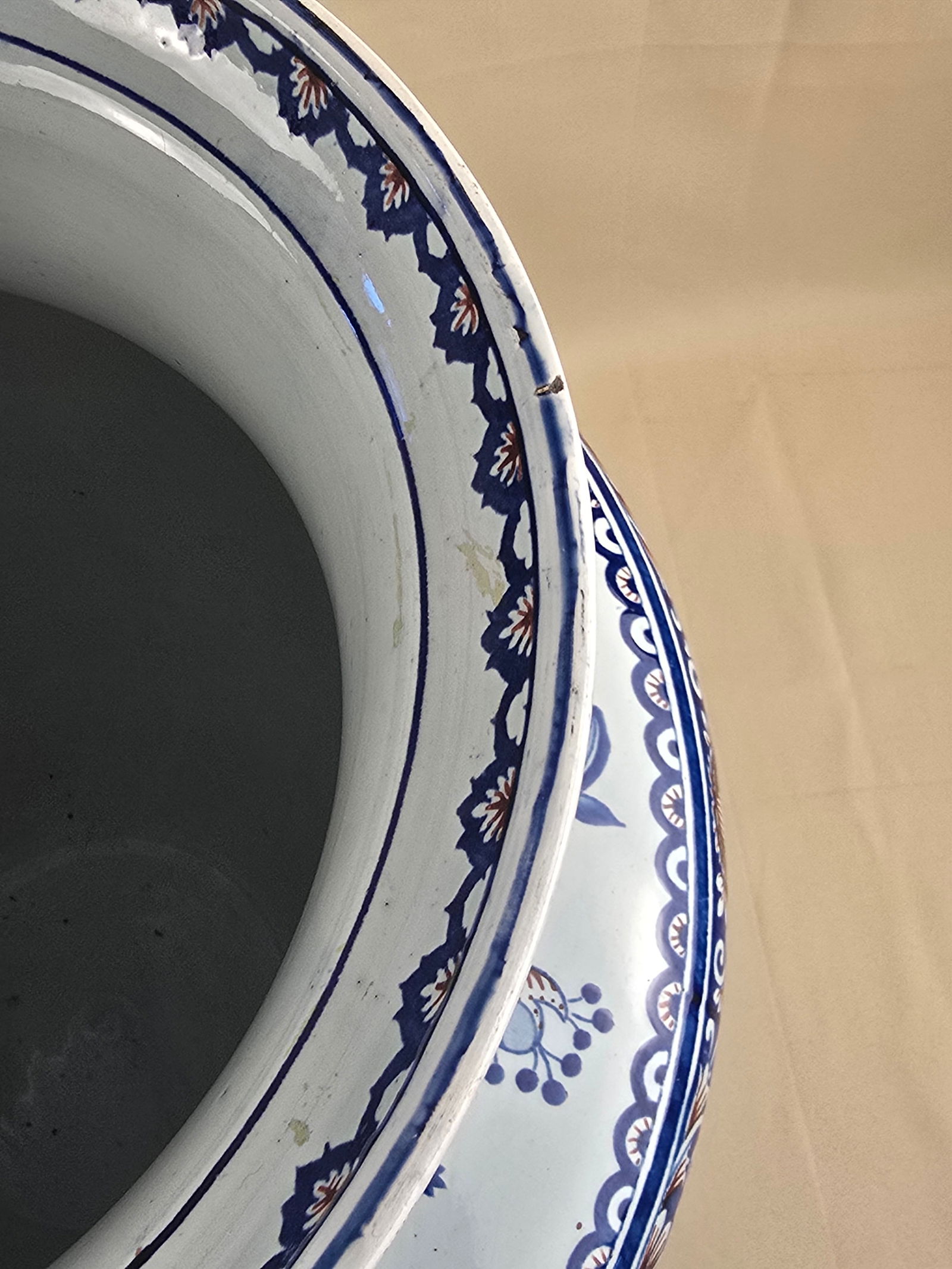 Late 19th Century French Gien Faience Vase, Large - 6