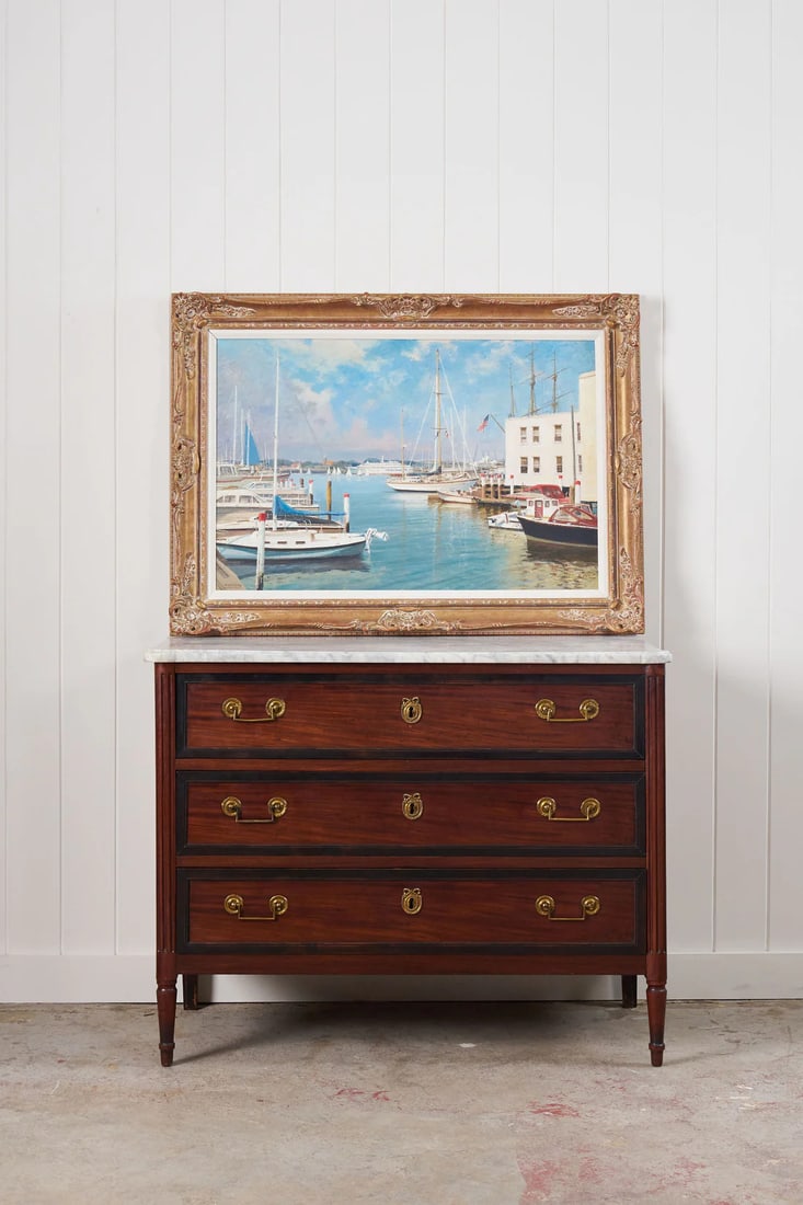 Mid 20th Century Signed Oil on Board by Kenneth Raymond Denton (British; 1932–2024) | 'The - 2