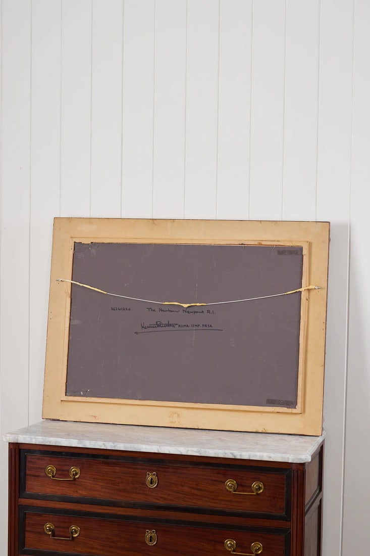 Mid 20th Century Signed Oil on Board by Kenneth Raymond Denton (British; 1932–2024) | 'The - 6