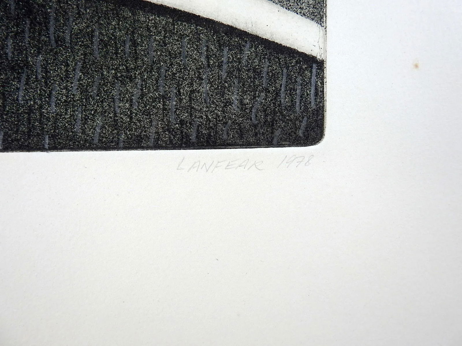 Abstract Monolith Etching by Marilyn Lanfear - 3