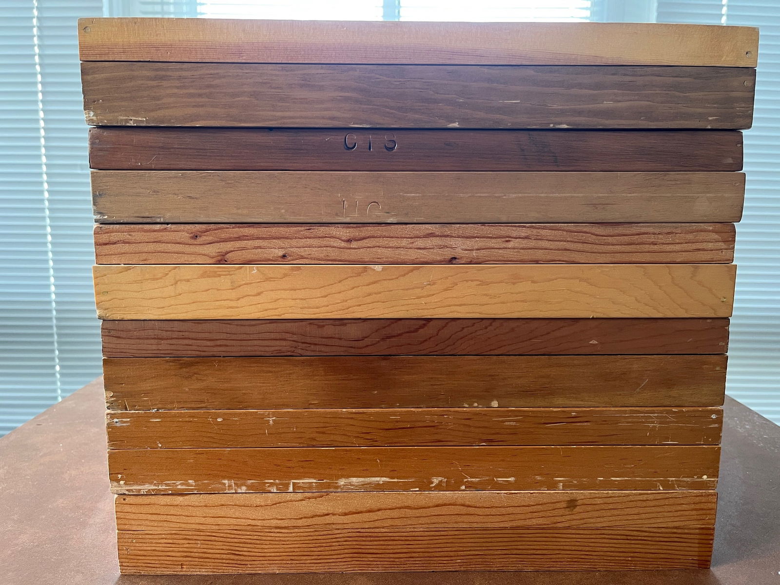 Set of 6 Vintage Uc Berkeley Museum Entomology Specimen Cases – Cis Stamped - 6