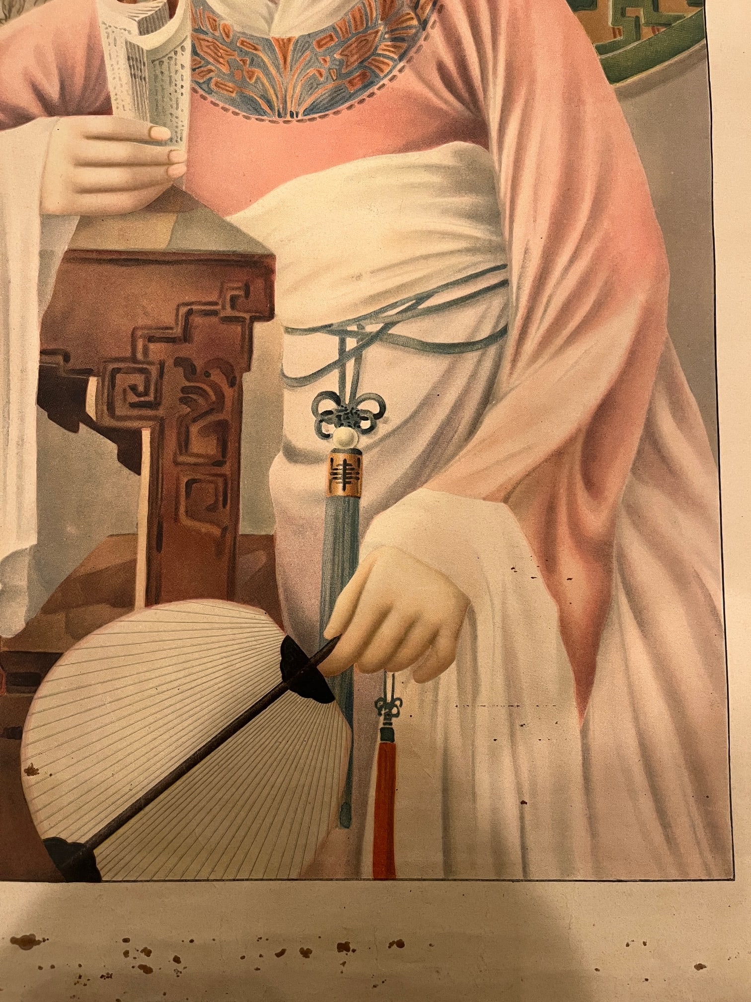 VTG 1997 Hong Kong Handover Poster China National Anthem Flag Symbols - 10