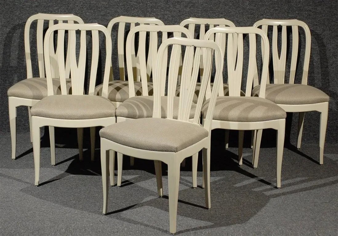 Mid-Century Modern Dining Chairs by Carl Malmsten, Set of 8 - 5