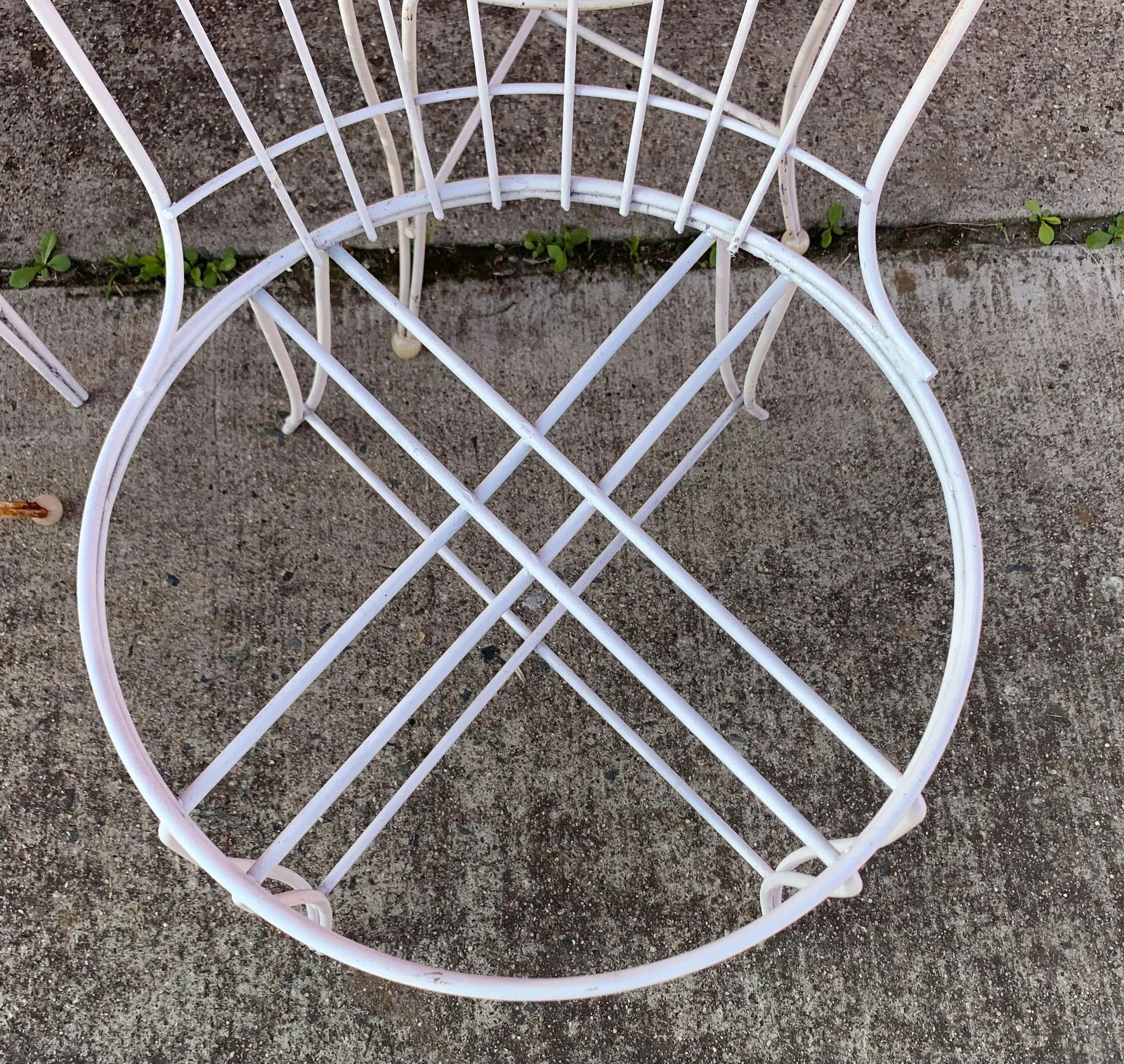 Mid Century Homecrest Wire Patio Dining Chairs - Set of 6 - 3