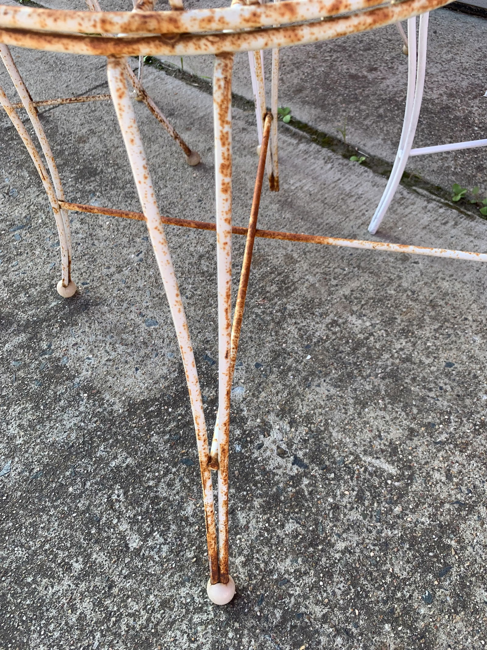 Mid Century Homecrest Wire Patio Dining Chairs - Set of 6 - 4