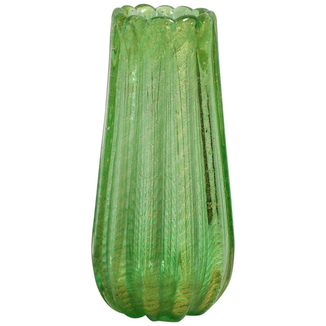 Barovier e Toso Cordonato D' Oro Murano Art Glass Vase - 10