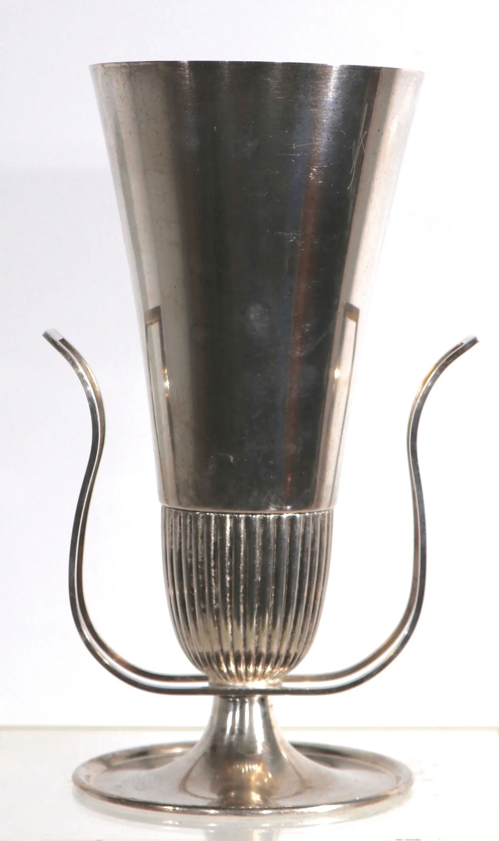 Silver Plate Urn Form Vase by Tommi Parzinger - 2