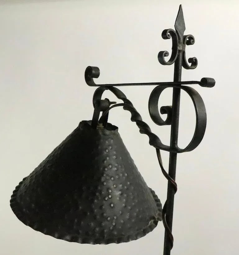 Gothic Arts & Crafts, Wrought Iron Bible, Bookstand, Lecturn, Maitre D Stand - 9