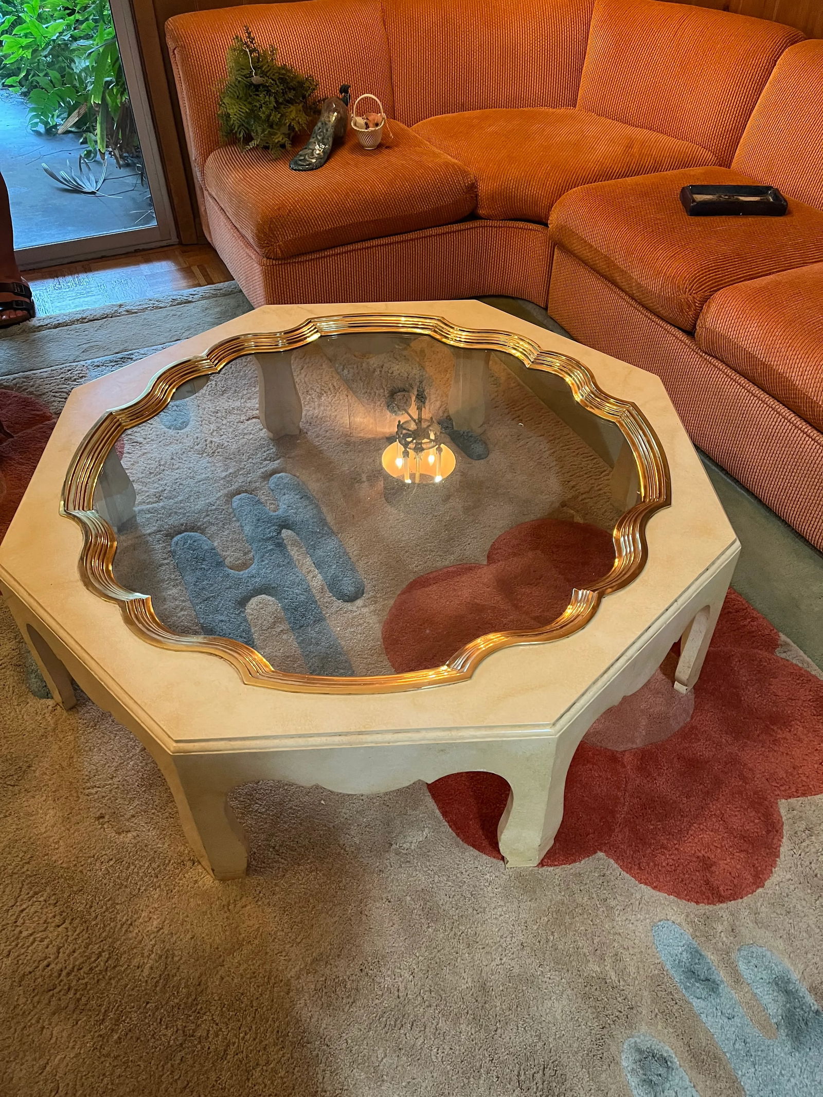 Mid 20th Century Vintage Baker Collection Octagonal Coffee Table - 12