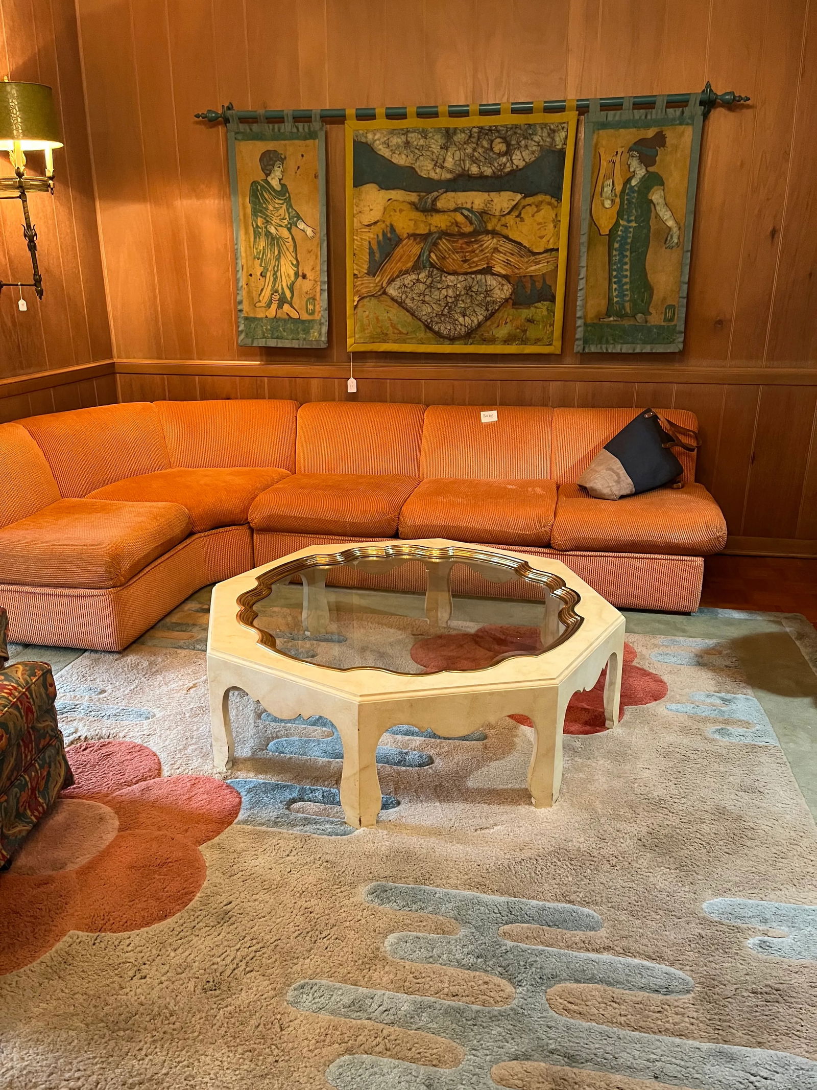 Mid 20th Century Vintage Baker Collection Octagonal Coffee Table - 3