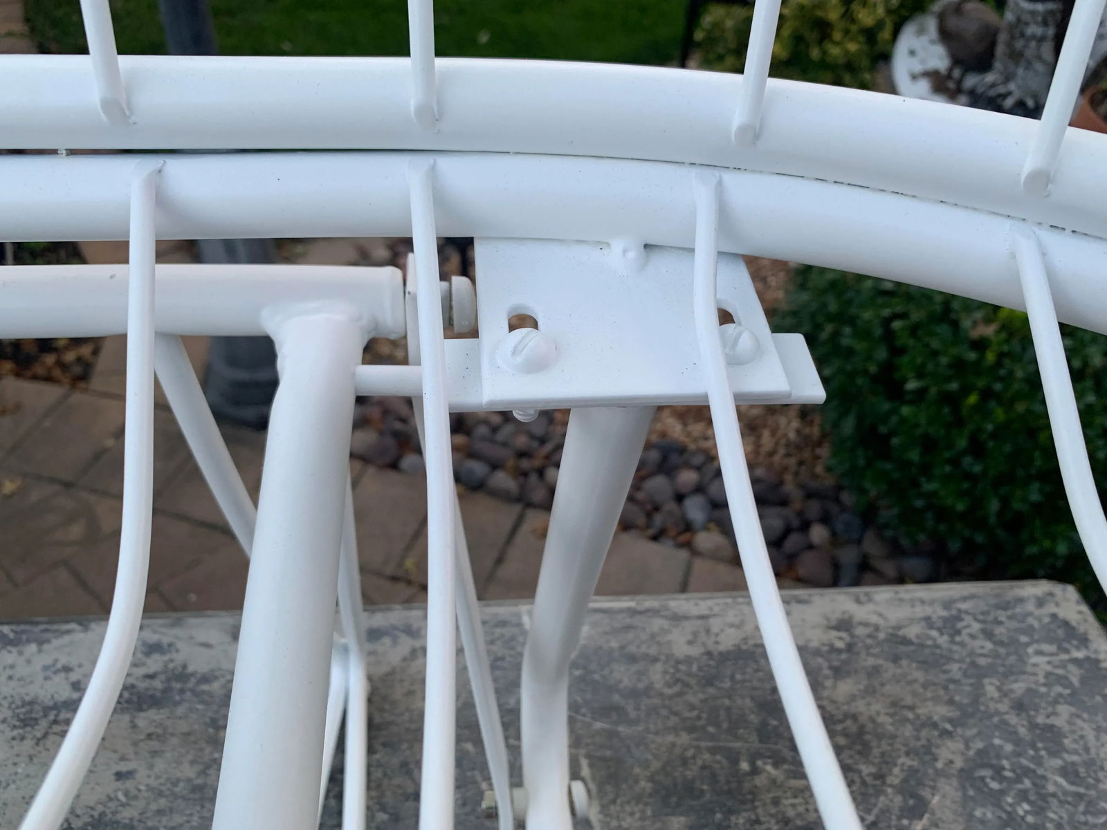 Homecrest Metal Wire Glider Sofa Attributed to Homecrest - 3