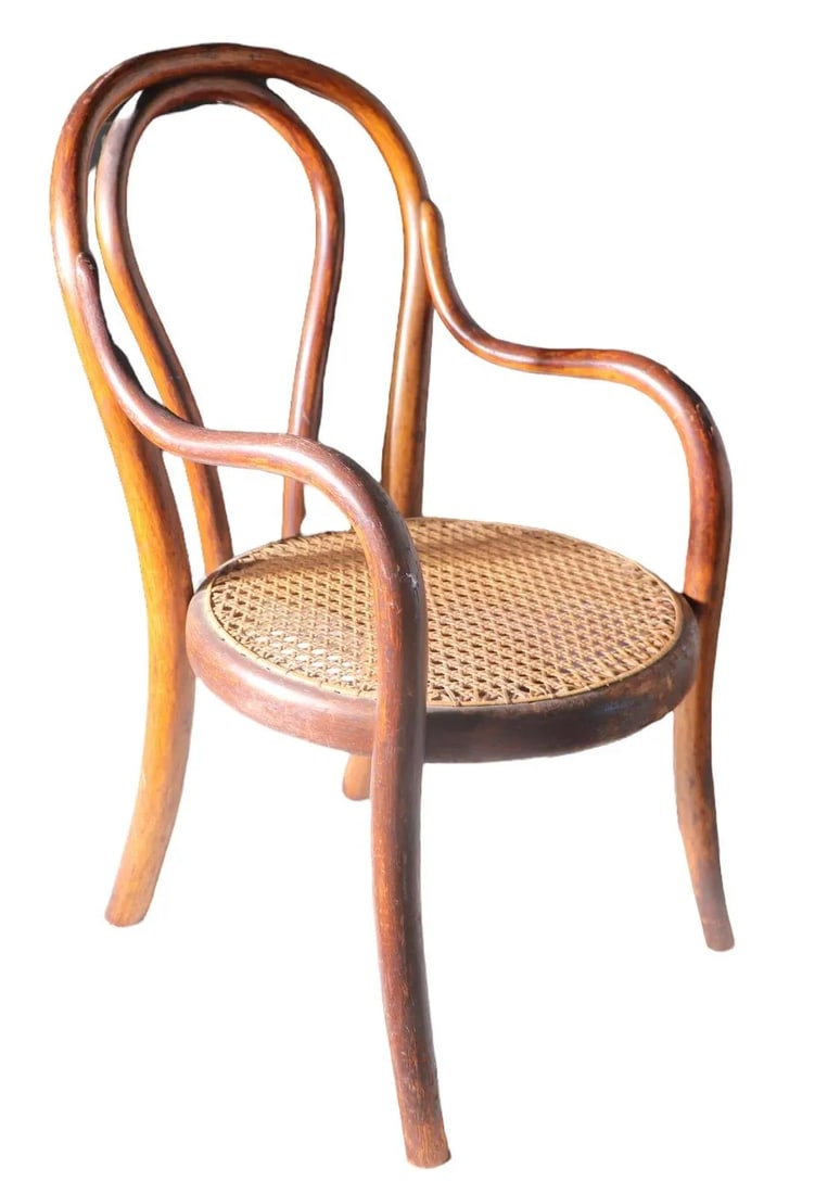 Vienna Secessionist Thonet Bentwood Childs Chair - 4