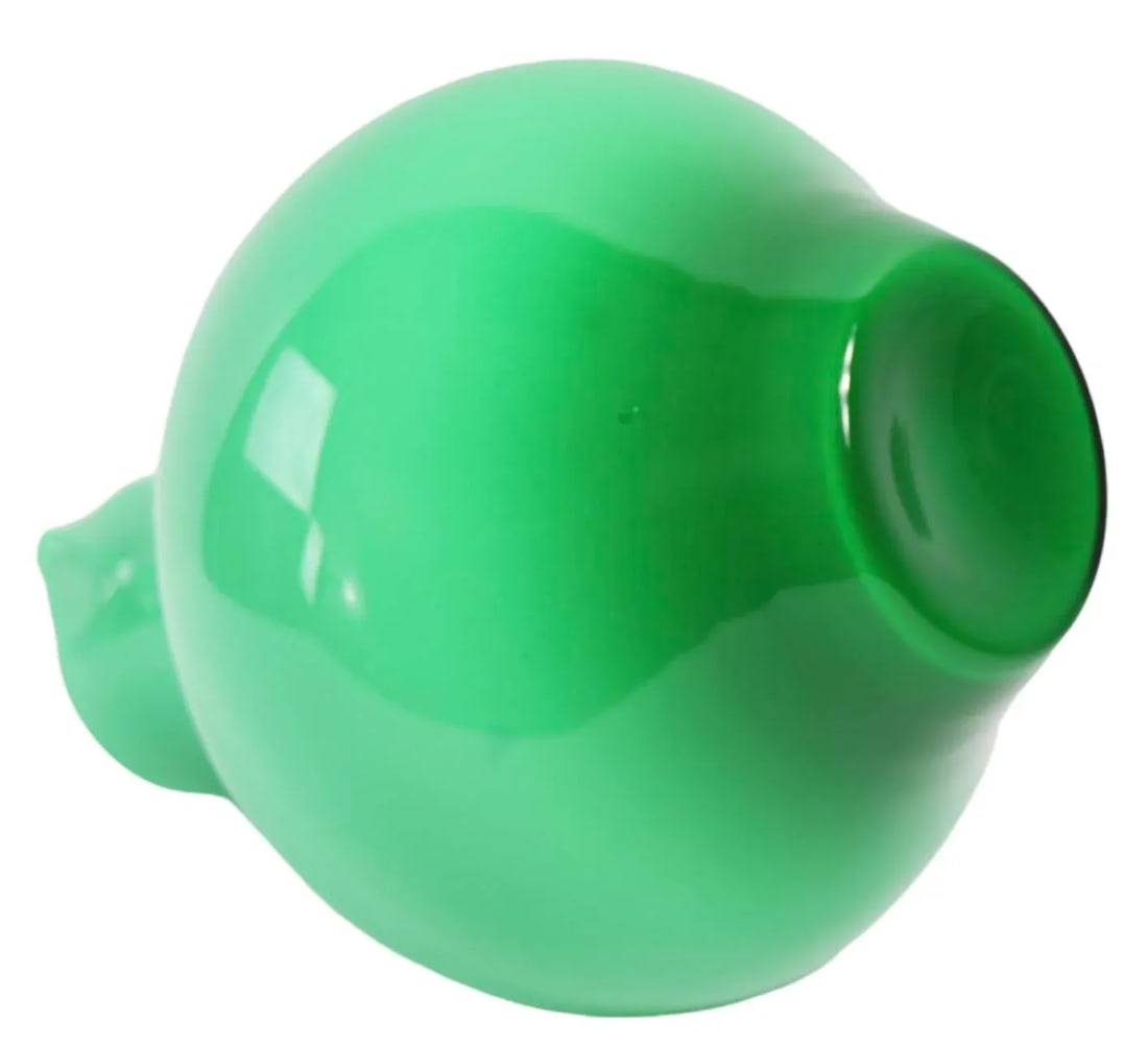 Vintage Empoli Italian Art Glass Pitcher - 7