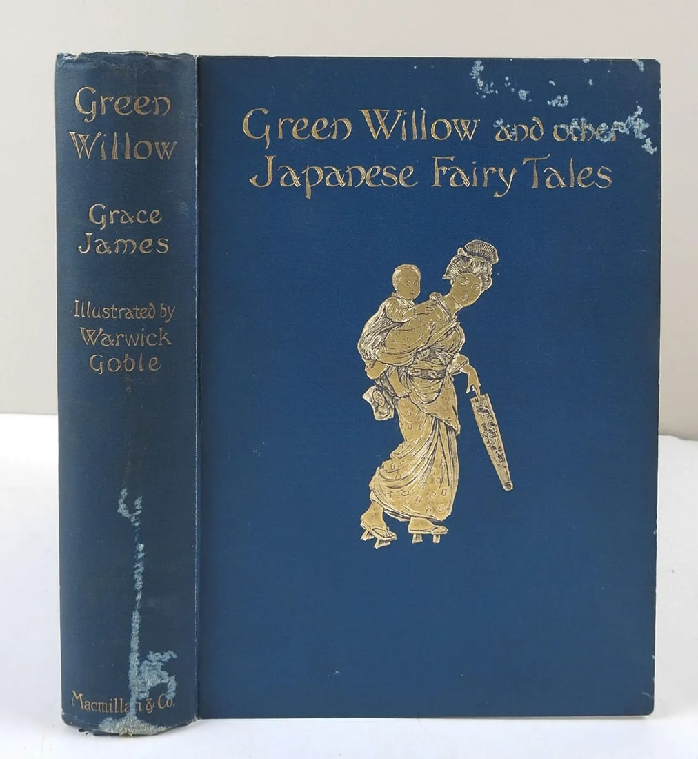 Antique 1910 Green Willow and Other Japanese Fairy Tales Book - 11
