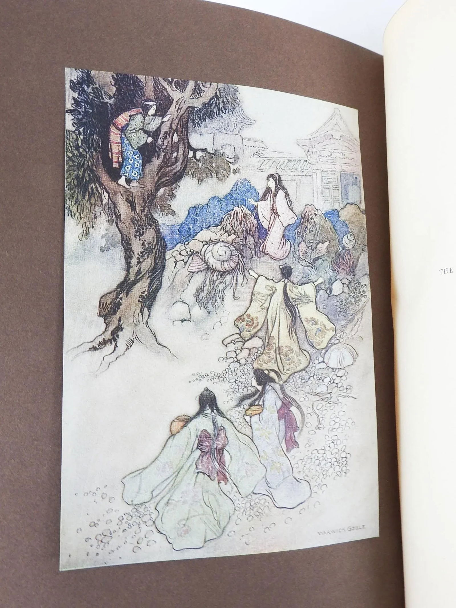 Antique 1910 Green Willow and Other Japanese Fairy Tales Book - 4