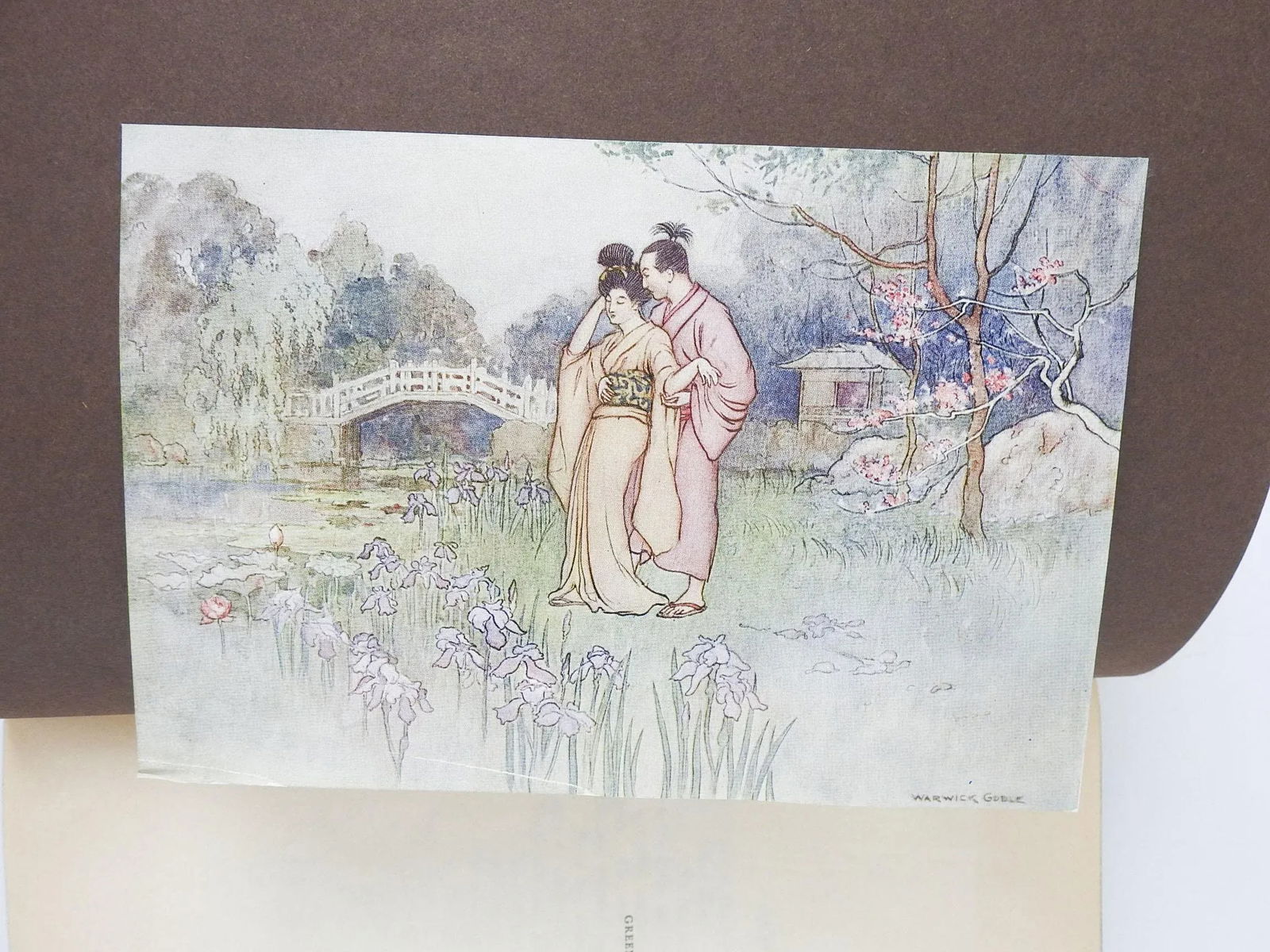 Antique 1910 Green Willow and Other Japanese Fairy Tales Book - 5