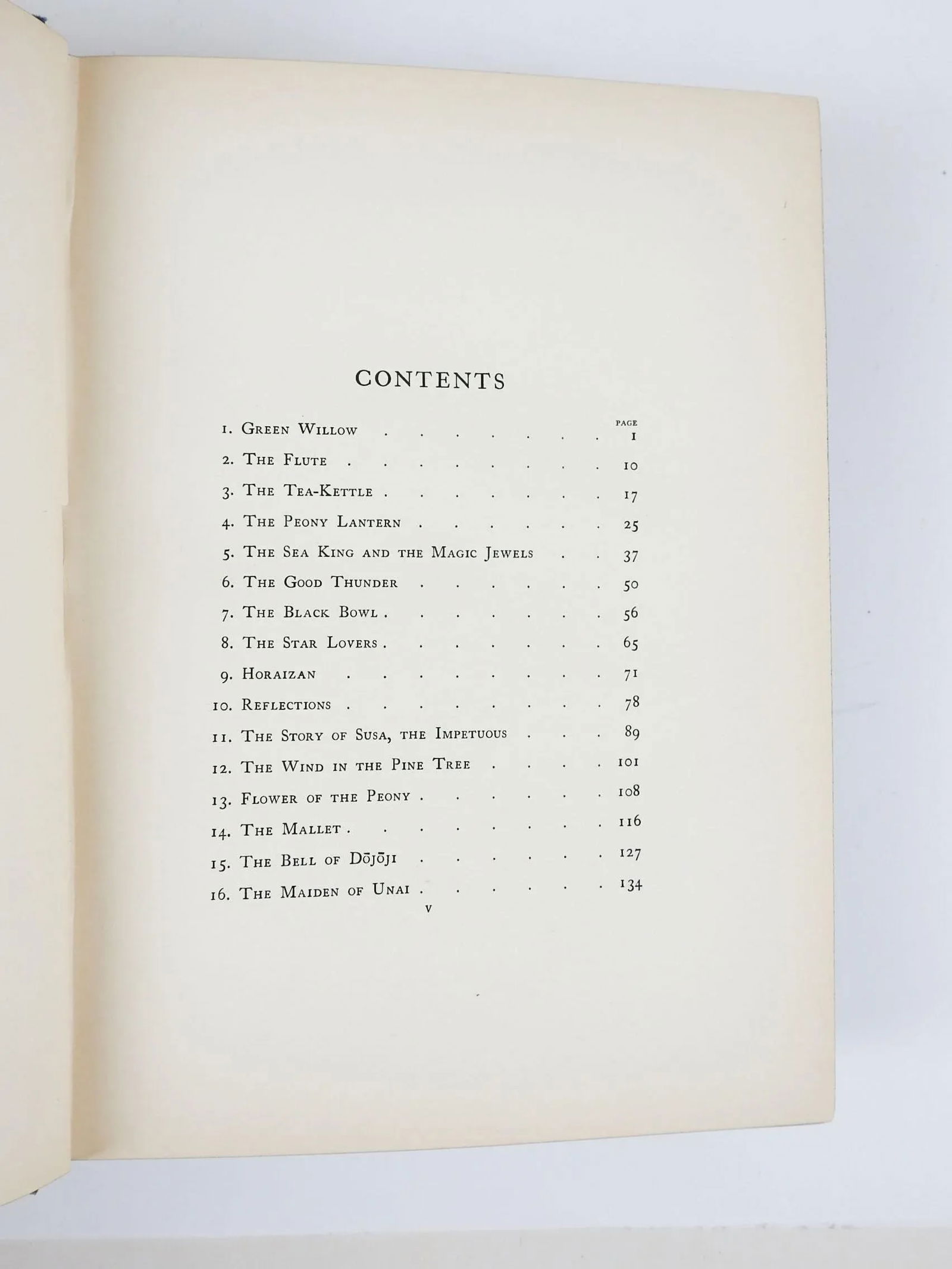 Antique 1910 Green Willow and Other Japanese Fairy Tales Book - 7