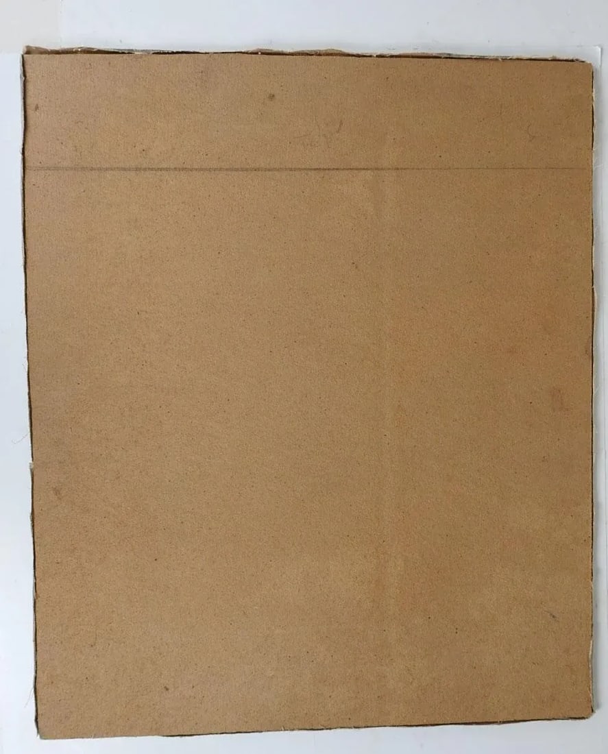 Vintage Continental Working Man Portrait Painting - 7