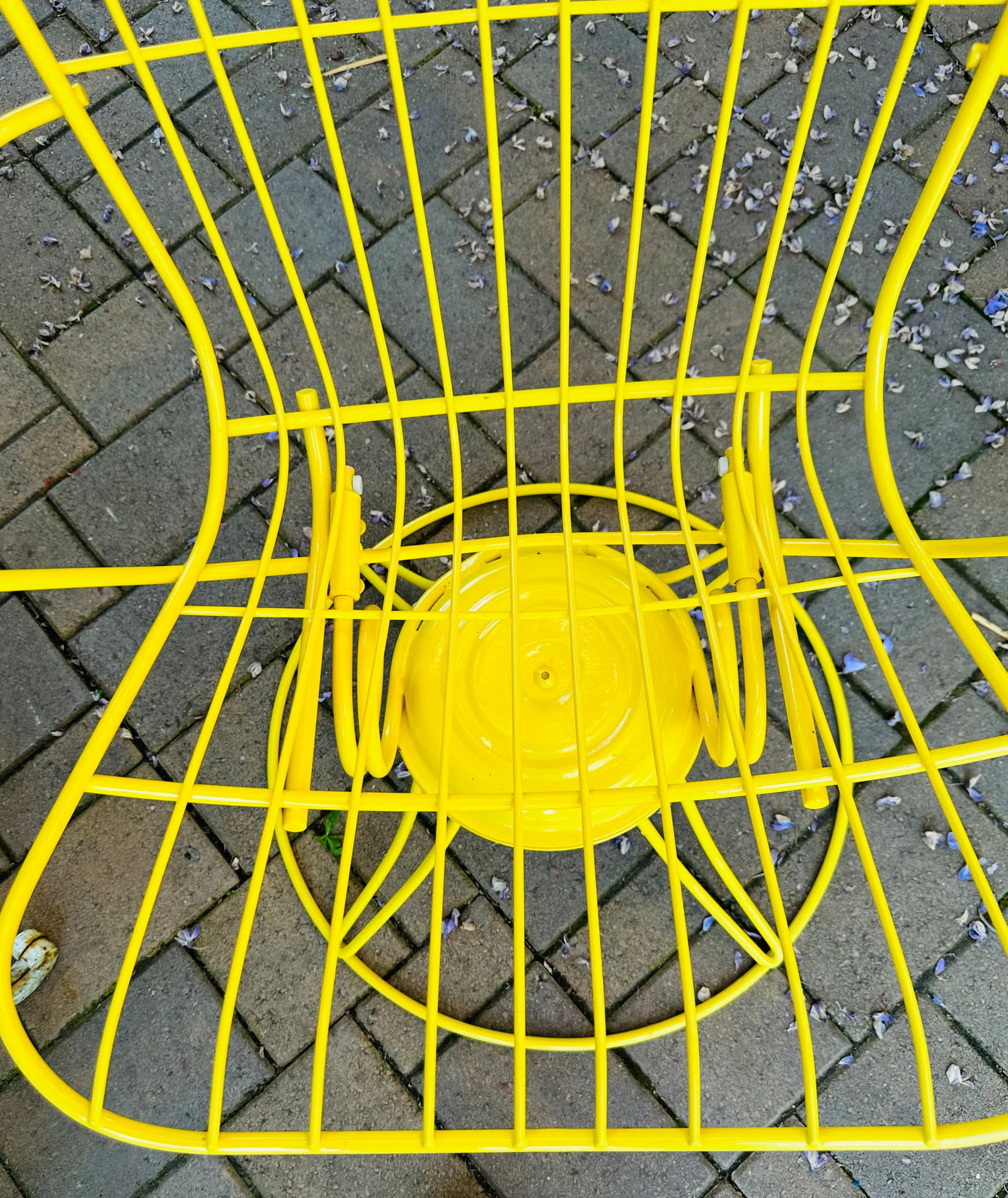 Mid-Century Homecrest Metal Wire Rocker Swivel Chairs - a Pair - 4