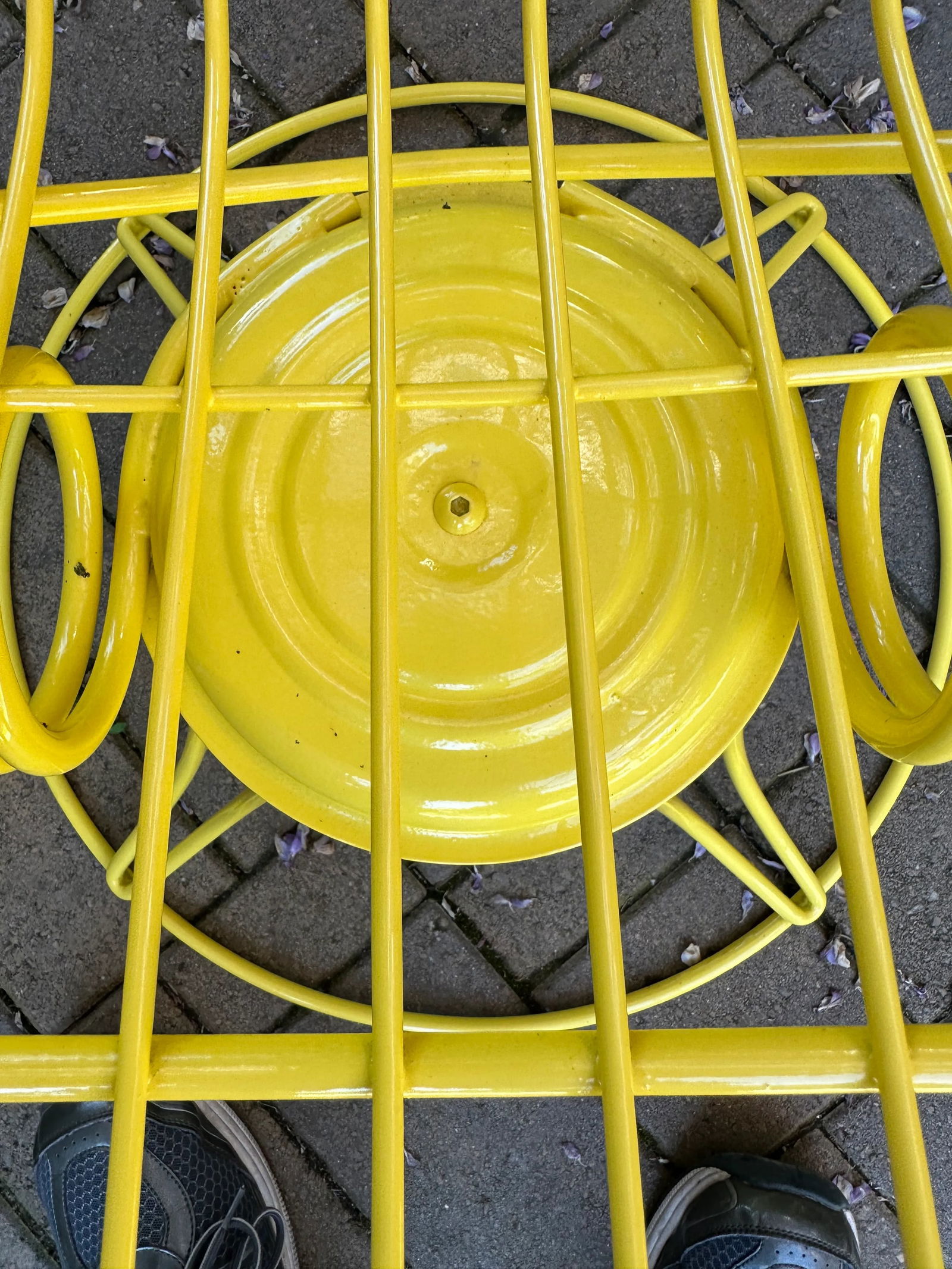 Mid-Century Homecrest Metal Wire Rocker Swivel Chairs - a Pair - 6