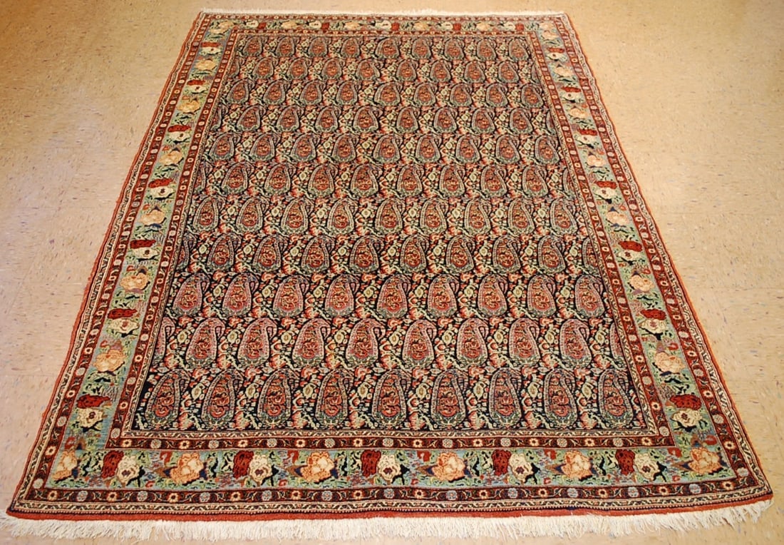 Persian SENNAH RUG 5.2 x 7.3 (1 of 11)