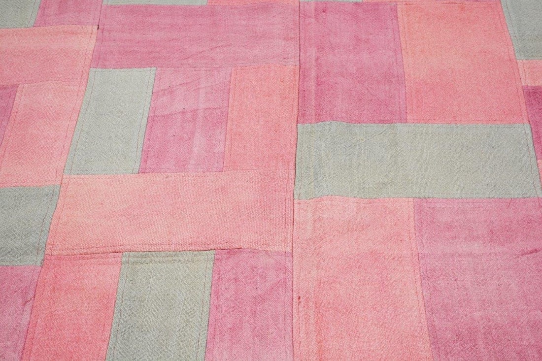 TURKISH FLATWEAVE WOOL RUG - 3