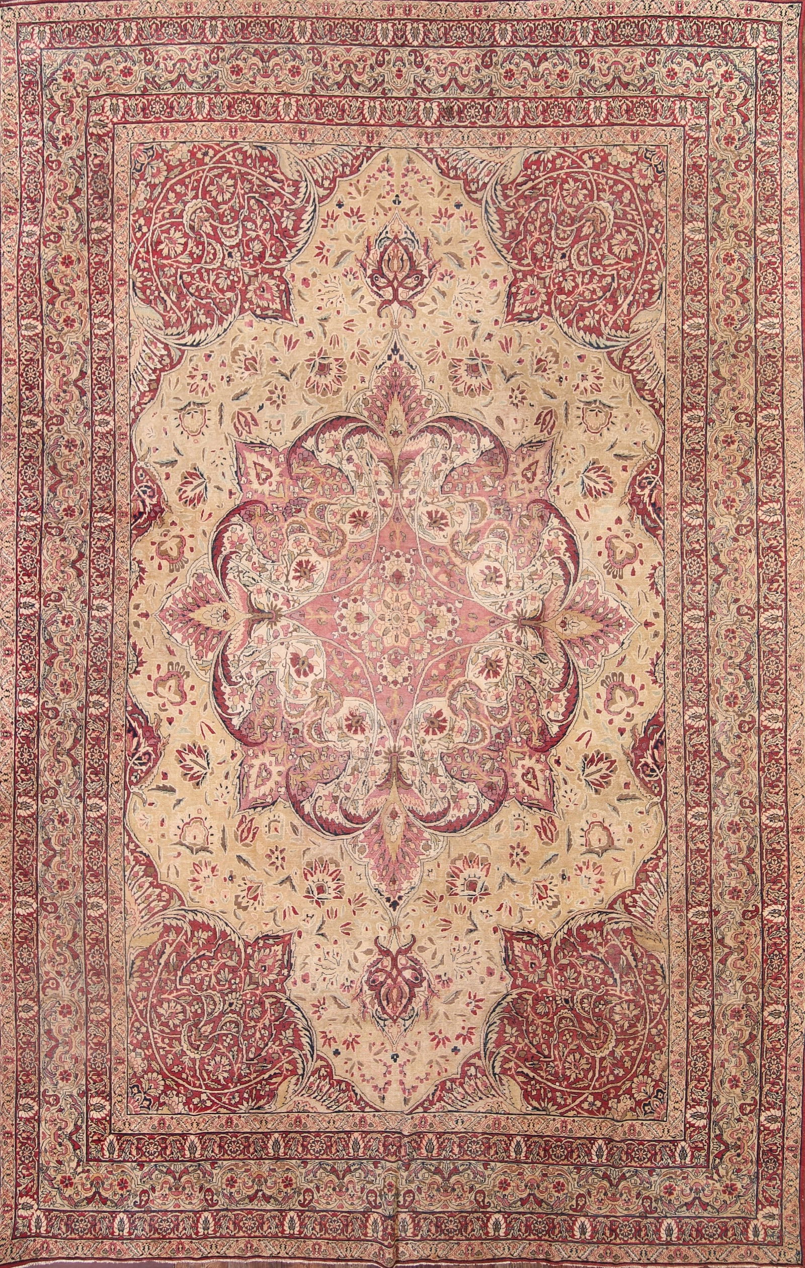 10x15 Kerman Lavar Persian Area Rug (1 of 19)