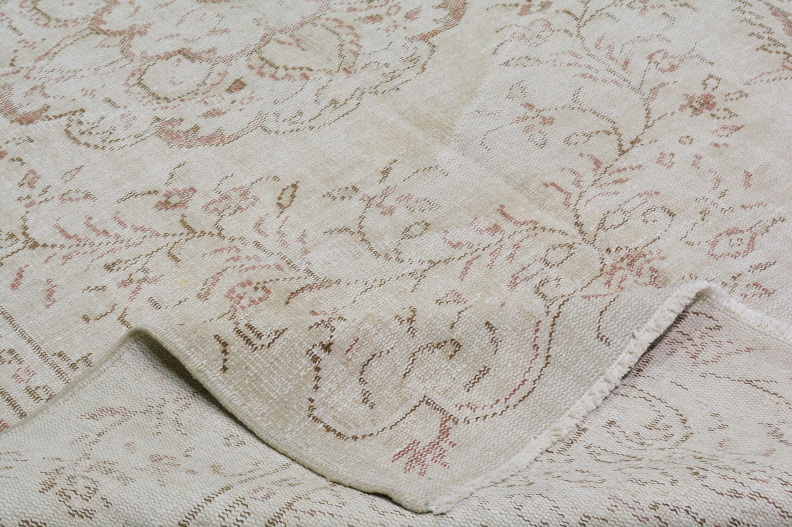 TURKISH HAND KNOTTED WOOL RUG - 6