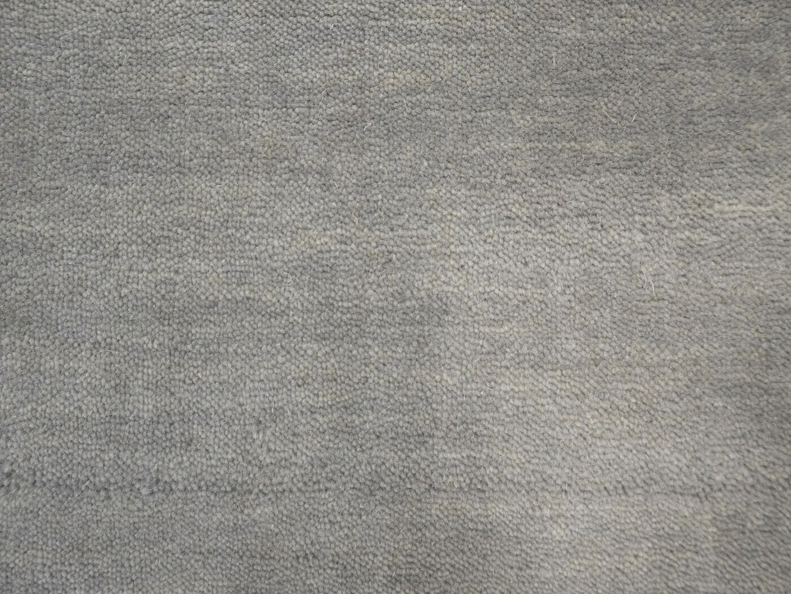 Gray Modern Solid 6X6 Gabbeh Oriental Round Rug - 5