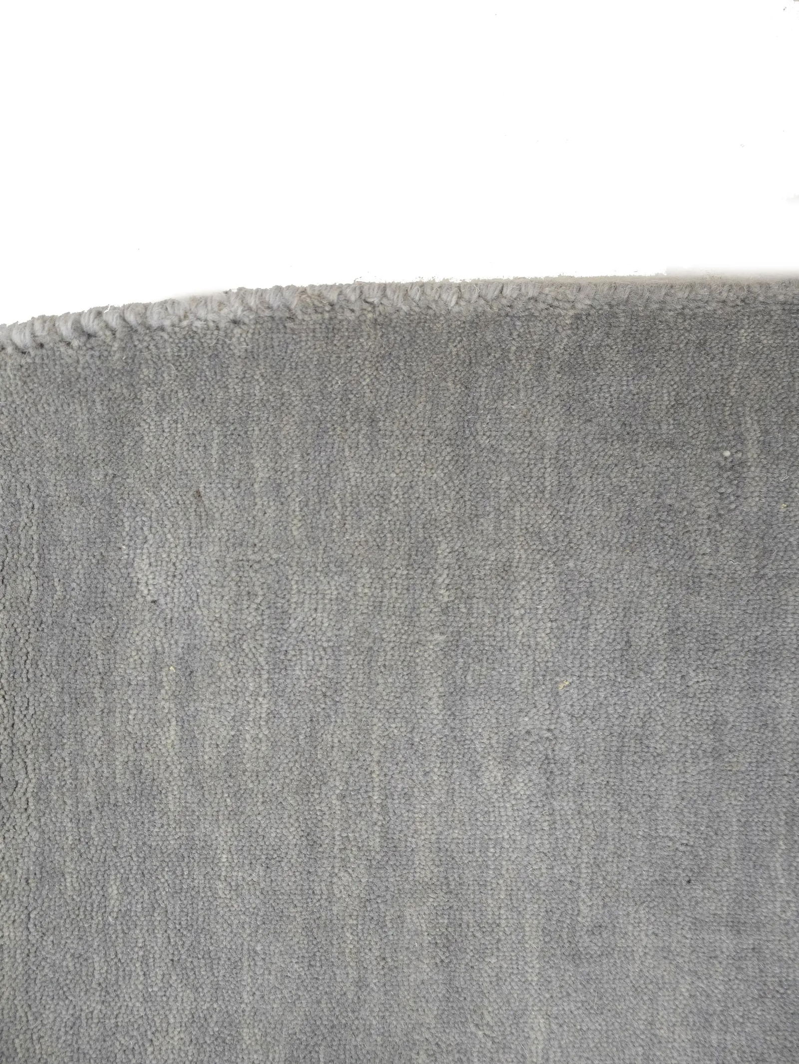 Gray Modern Solid 6X6 Gabbeh Oriental Round Rug - 6