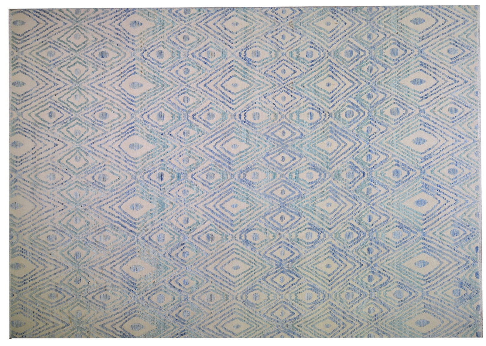 MOROCCAN HAND KNOTTED WOOL RUG (1 of 5)