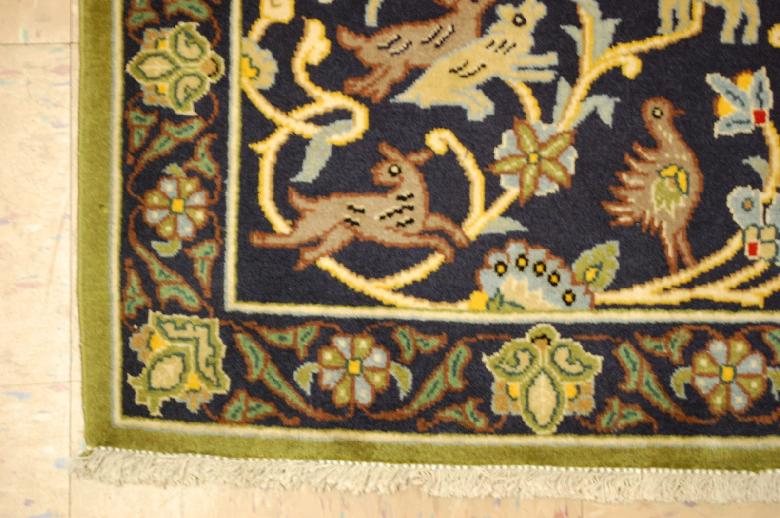 Persian KASHAN ,2'1" x 3'2" - 4