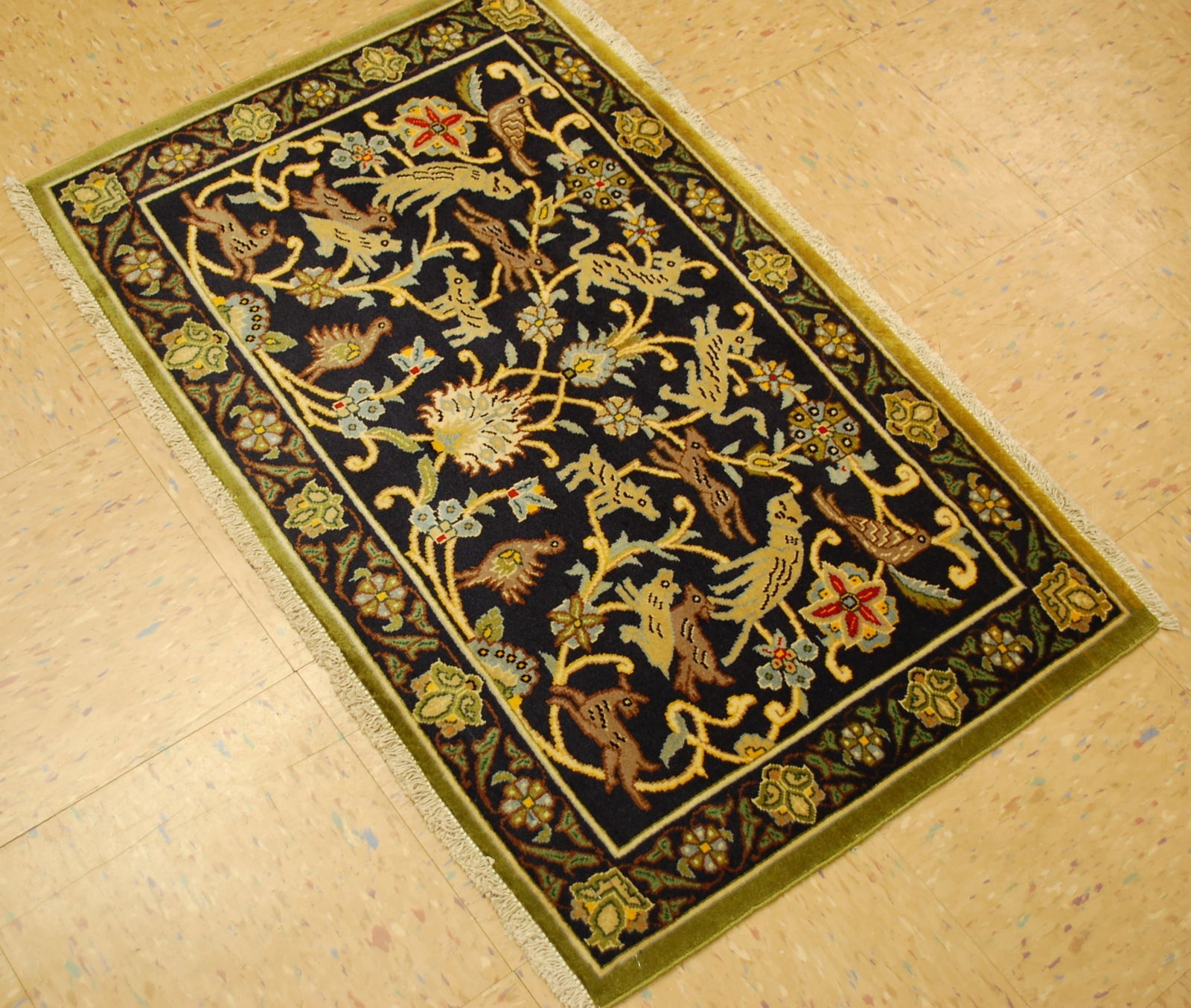 Persian KASHAN ,2'1" x 3'2" - 7