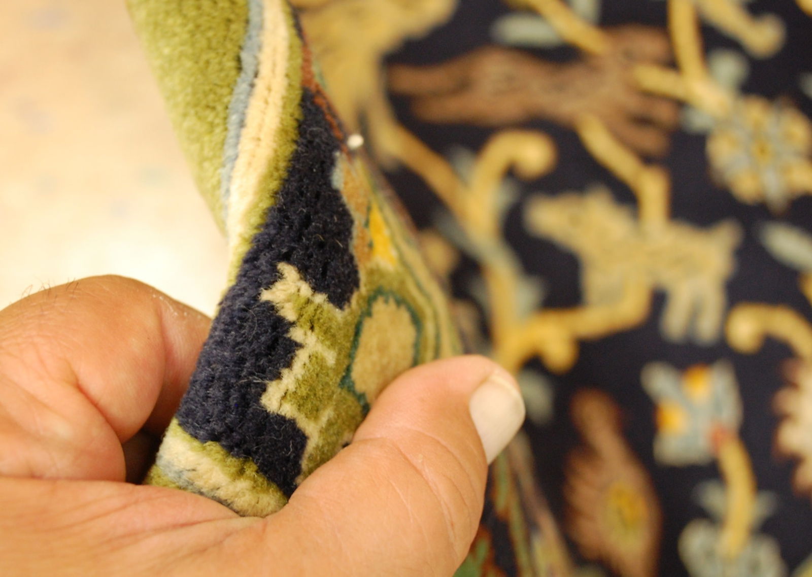 Persian KASHAN ,2'1" x 3'2" - 8