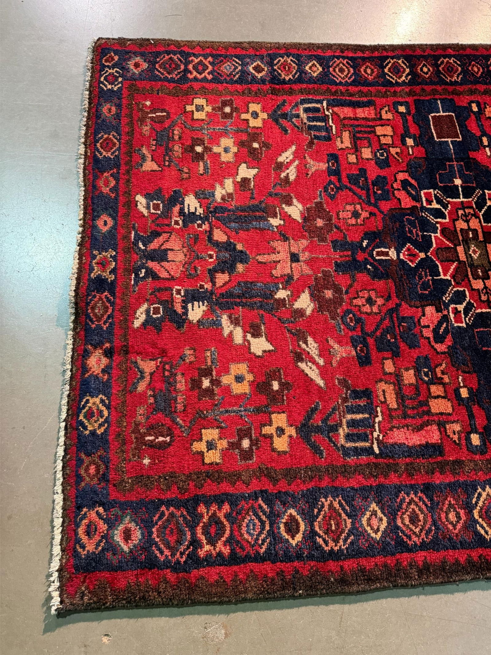 Magnificent Persian Runner 3.7x10.4 - 7
