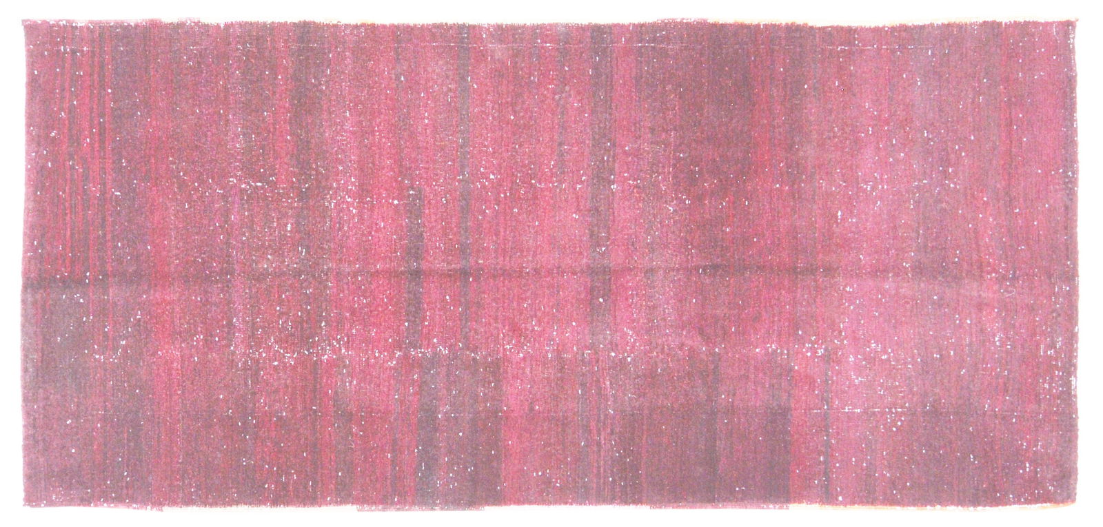 MOROCCAN HAND KNOTTED WOOL RUG: Title: MOROCCAN HAND KNOTTED WOOL RUG Size: 4'8X10'5 Age: VINTAGE Origin: MOROCCAN Style: MODERN Material: WOOL Care: PROFESSIONAL Structure: HAND KNOTTED Design: MOROCCAN Reserve: $1,000.00 Shippin