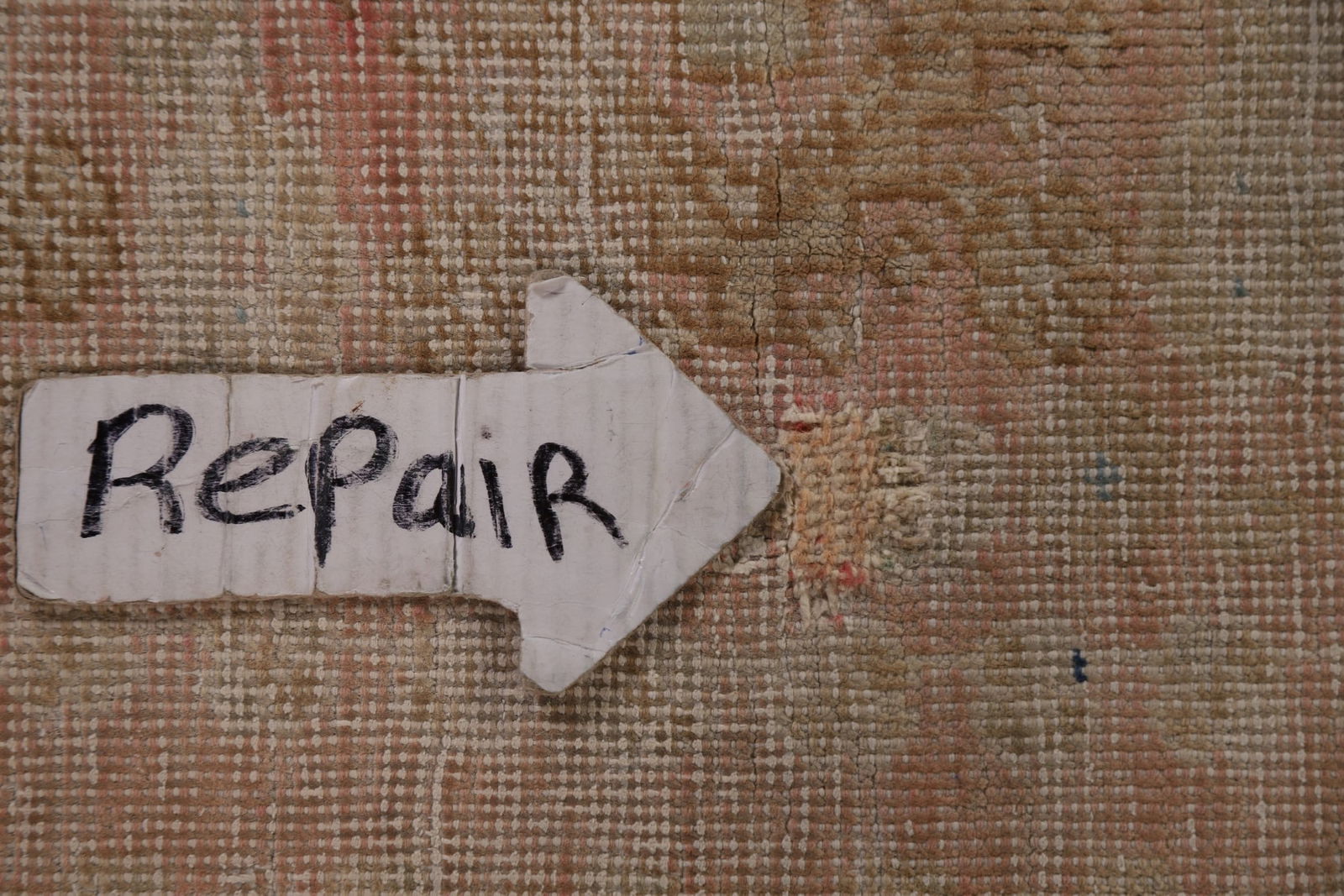 Distressed Shiraz Persian Area Rug 5x6 - 11