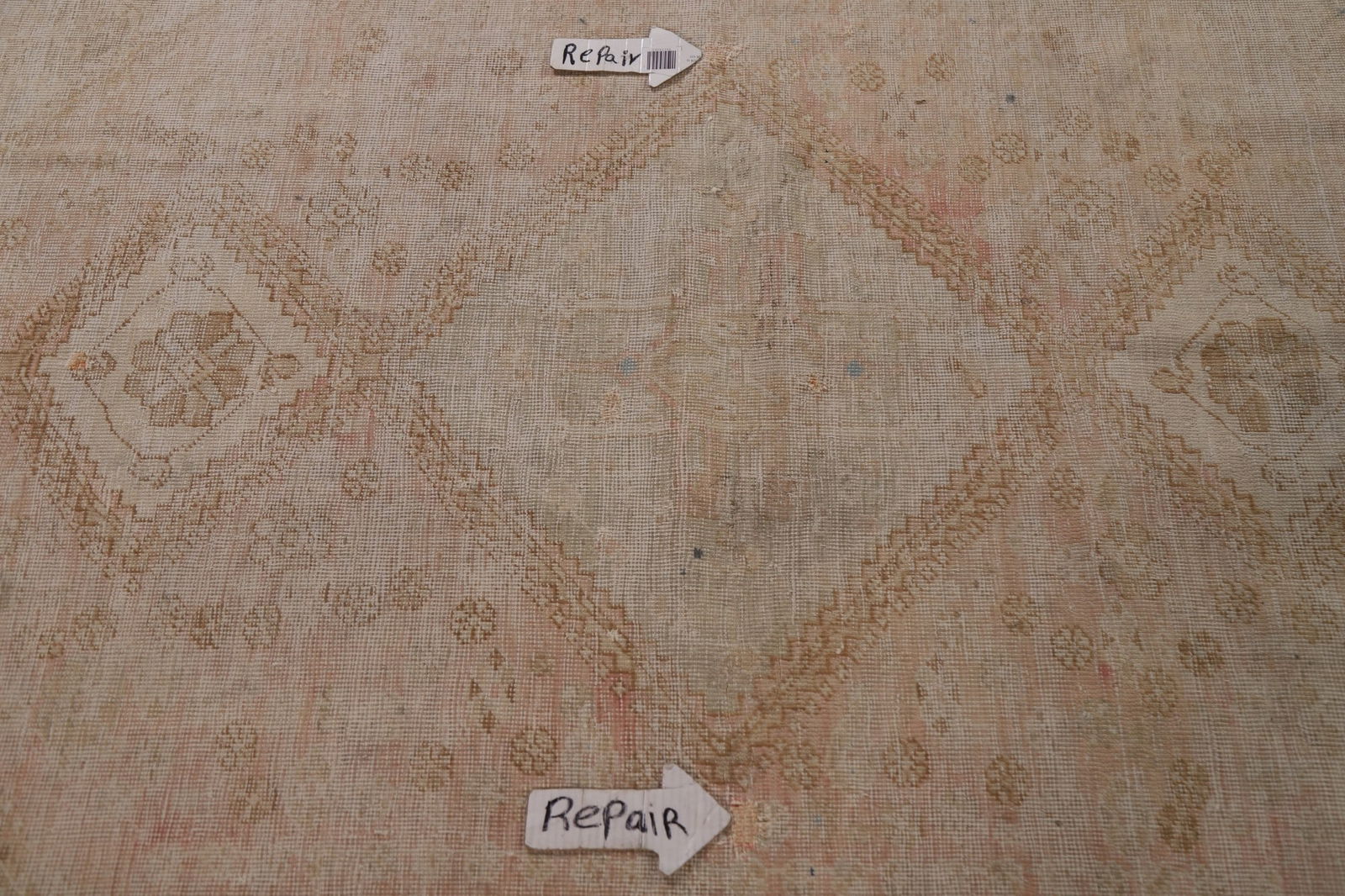 Distressed Shiraz Persian Area Rug 5x6 - 12