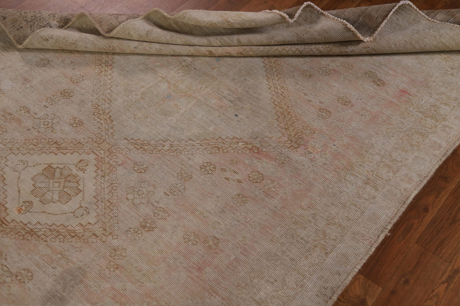 Distressed Shiraz Persian Area Rug 5x6 - 18