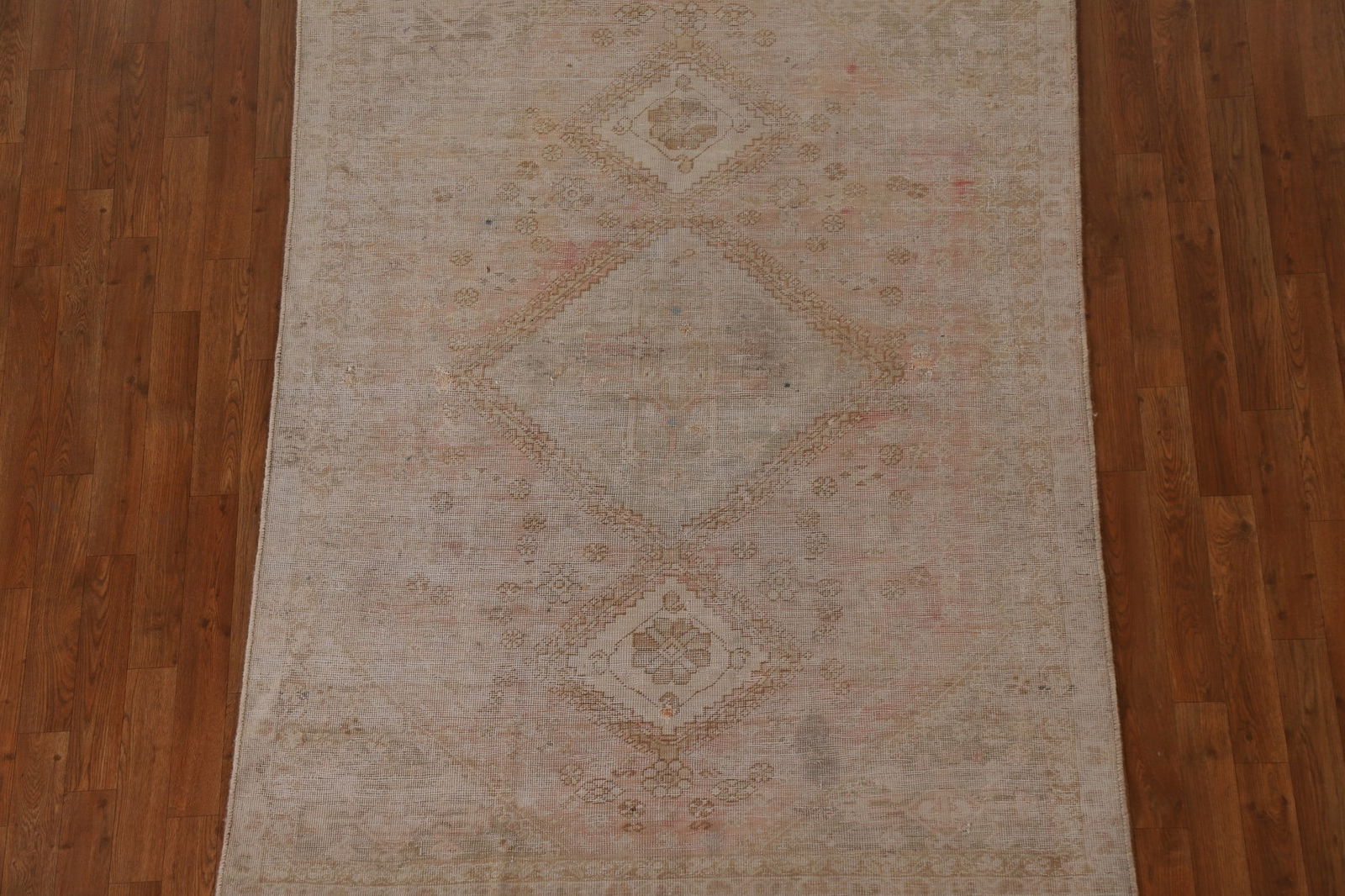 Distressed Shiraz Persian Area Rug 5x6 - 4