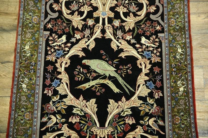 3x5 Isfahan Persian Area Rug - 13