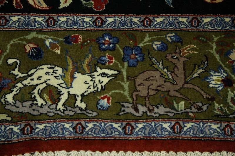 3x5 Isfahan Persian Area Rug - 18