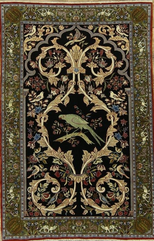 3x5 Isfahan Persian Area Rug (1 of 19)