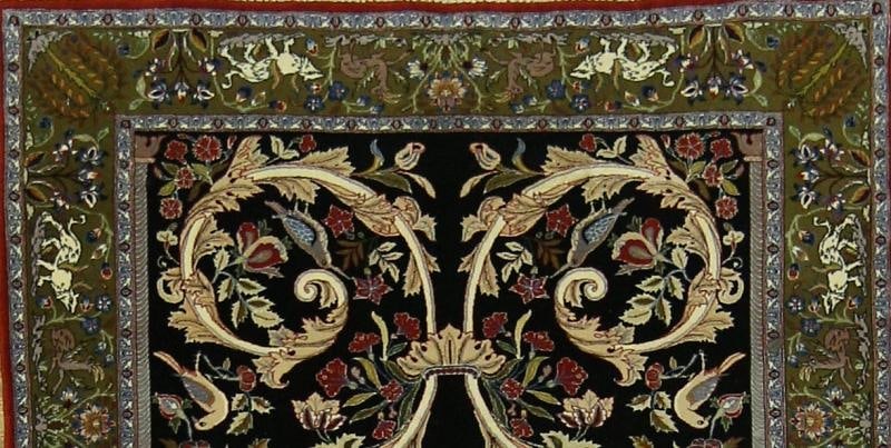 3x5 Isfahan Persian Area Rug - 2